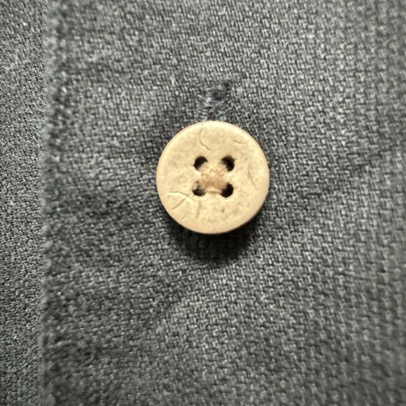 Cubavera Mens Shirt Button Down Embroidered Medium Water Scene Rayon - Picture 5 of 8